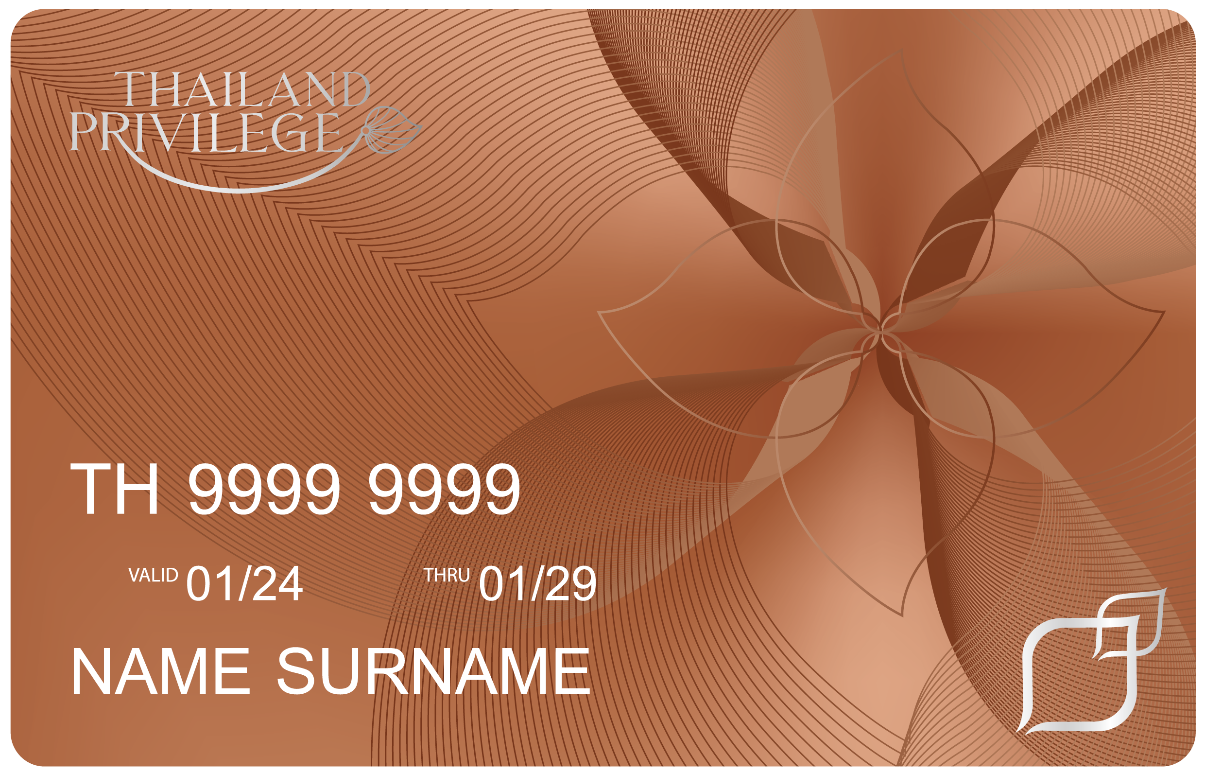 Thailand Privilege Bronze membership card