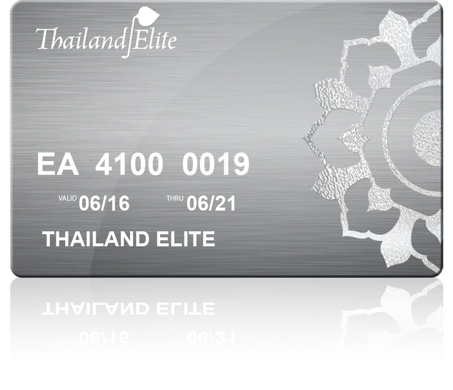 Thailand Elite Easy Access (EEA) 5-year membership card — eligible for the 2026 upgrade promotion to Platinum or Diamond