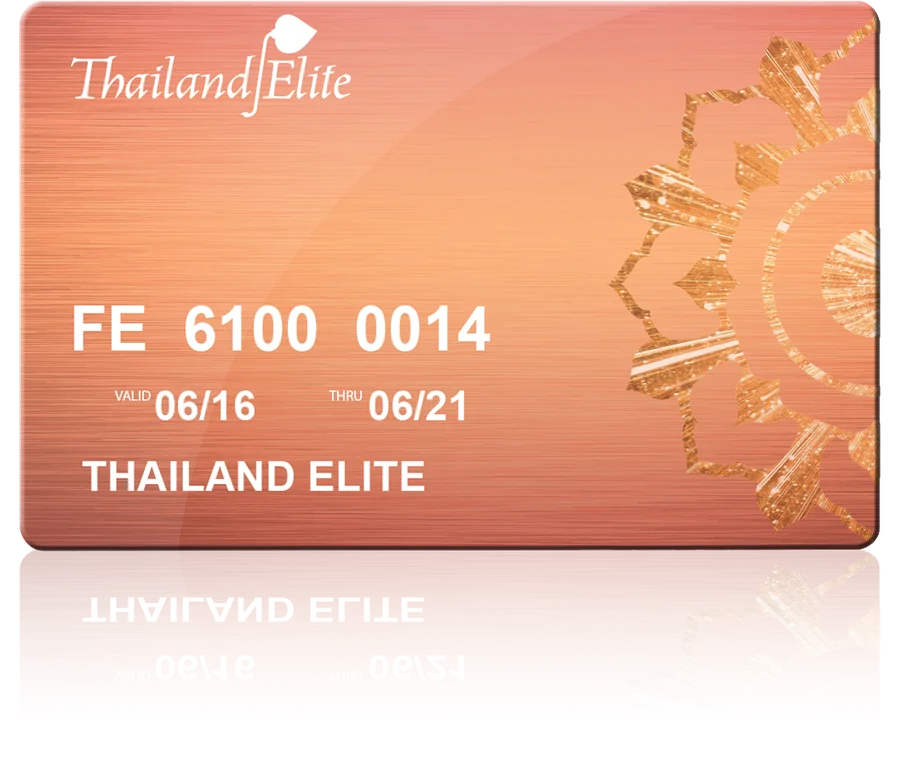 Thailand Elite Family Excursion (EFE) 5-year membership card — eligible for the 2026 upgrade promotion to Platinum or Diamond